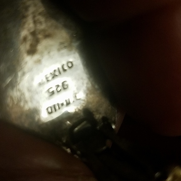 Vtg Black Onyx Clip Ons - Picture 3 of 3